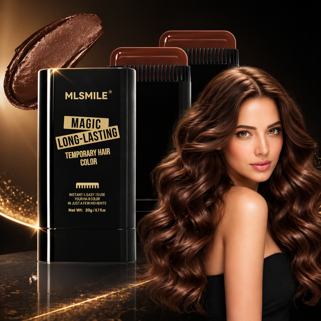 Hair Dye Stick for Instant Gray Hair Coverage