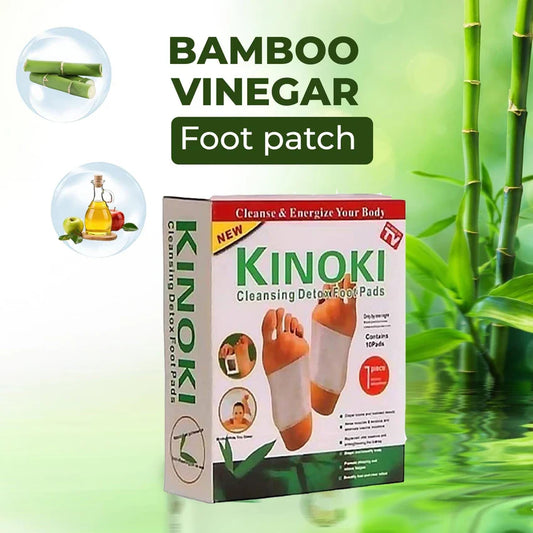 Kinoki Foot Pads for Your Health Care – 10 Premium Natural Foot Patches – Adhesive Foot Pads for Foot Pain Relief