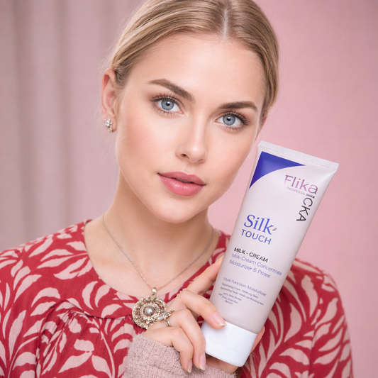 Flicka Silk Touch 3-in-1 Primer Pore-Blurring Milk-Cream Primer & Moisturizer (Original)